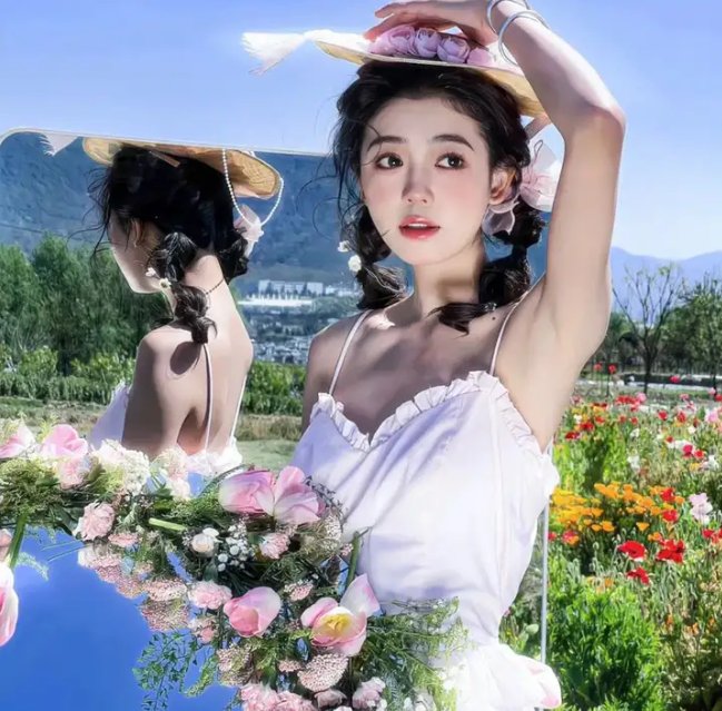 飘动的红丝带